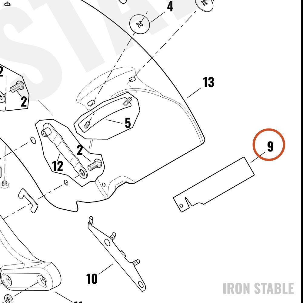 Harley-Davidson Protective Tape, Fender