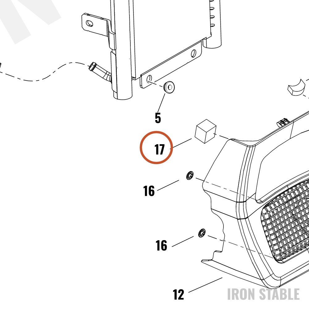 Harley-Davidson Pad, Adhesvie, Foam