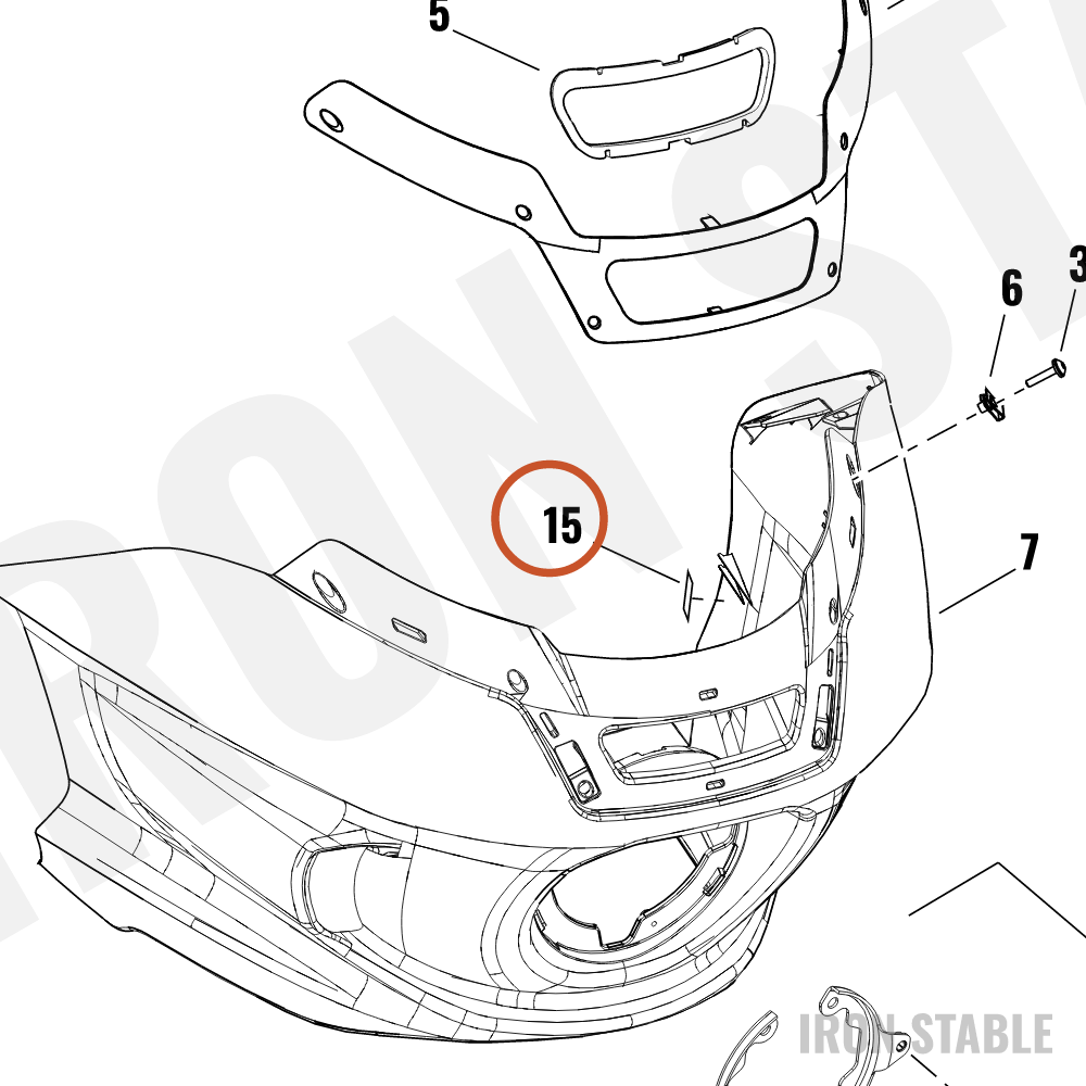 Harley-Davidson Pad, Isol, Foam