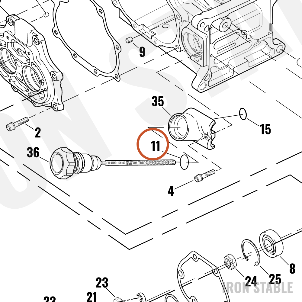 Harley-Davidson O-Ring, Oil Fill Cap