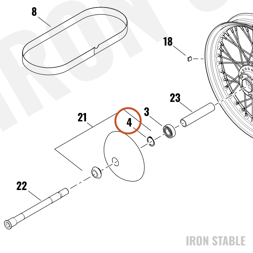 Harley-Davidson Retaining Ring