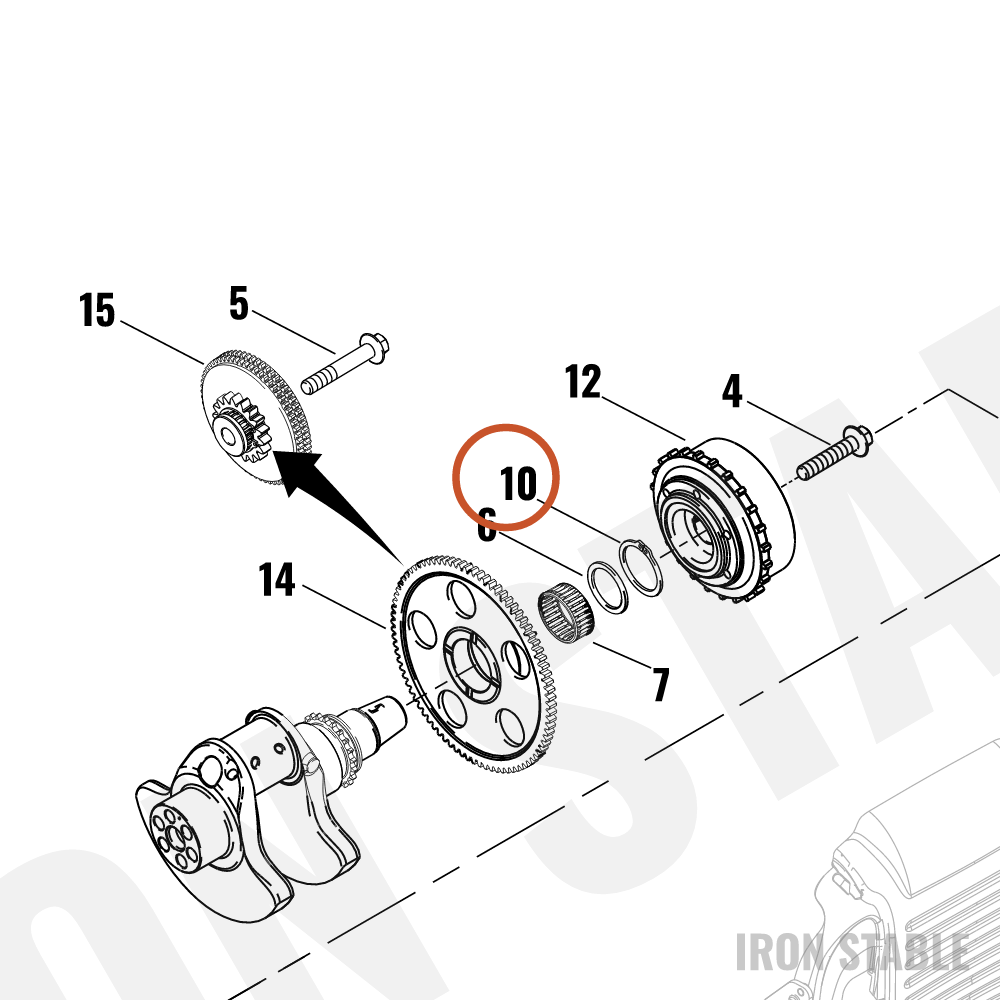 Harley-Davidson Retaining Ring