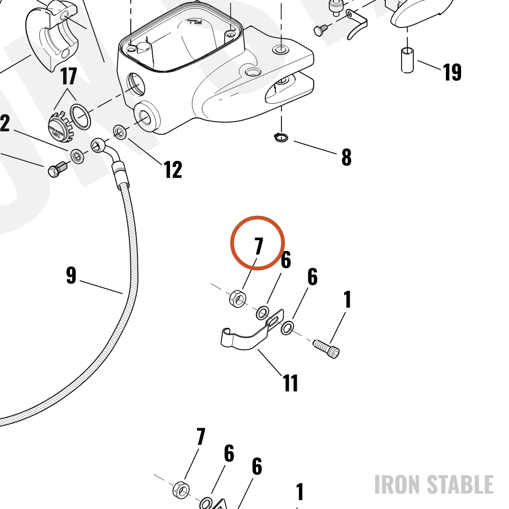 Harley-Davidson O-Ring, Clutch Line