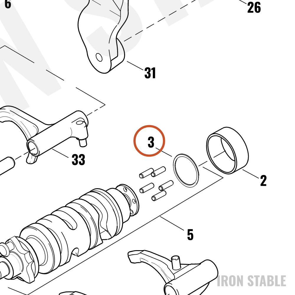 Harley-Davidson Retaining Ring