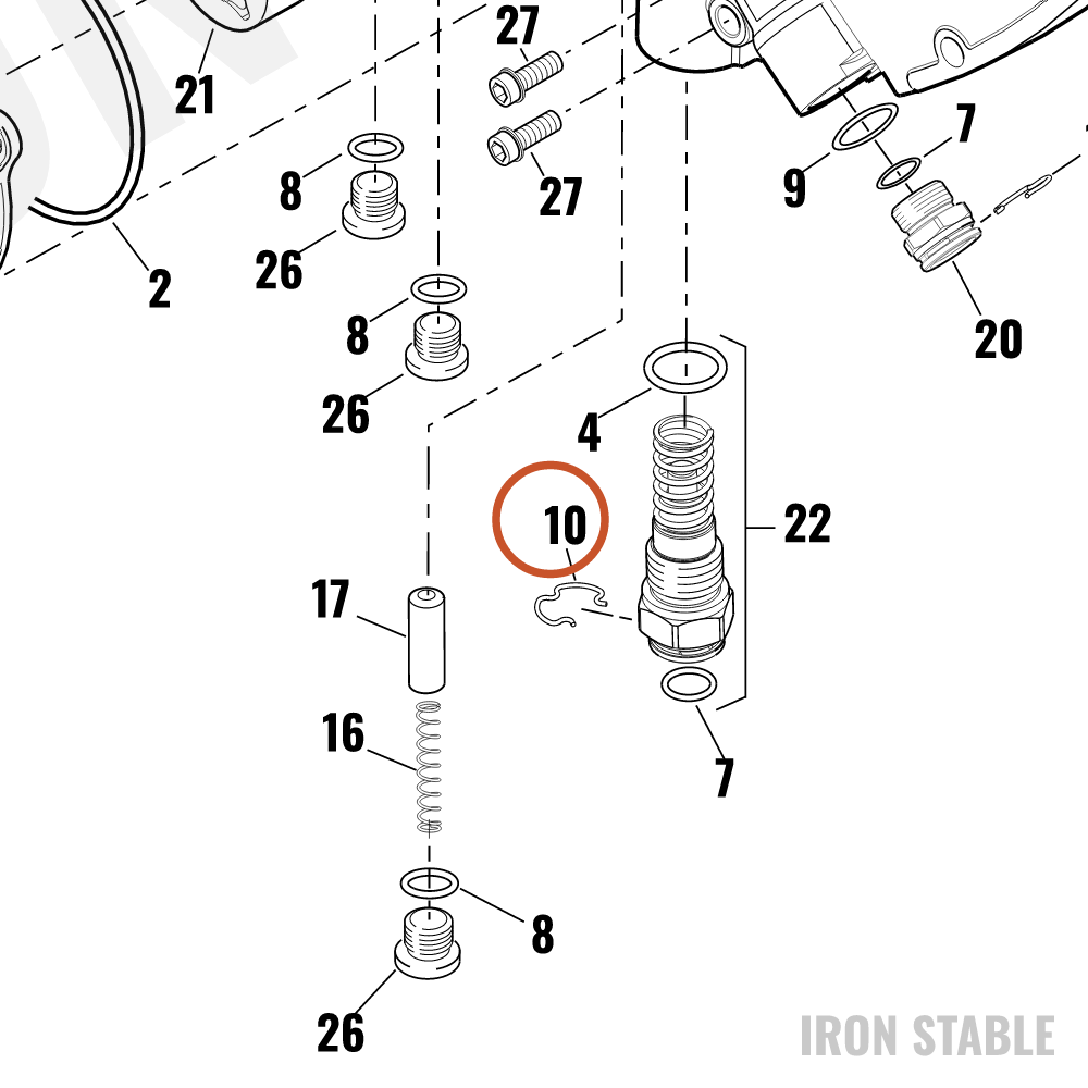 Harley-Davidson Retainer, Wire Clip