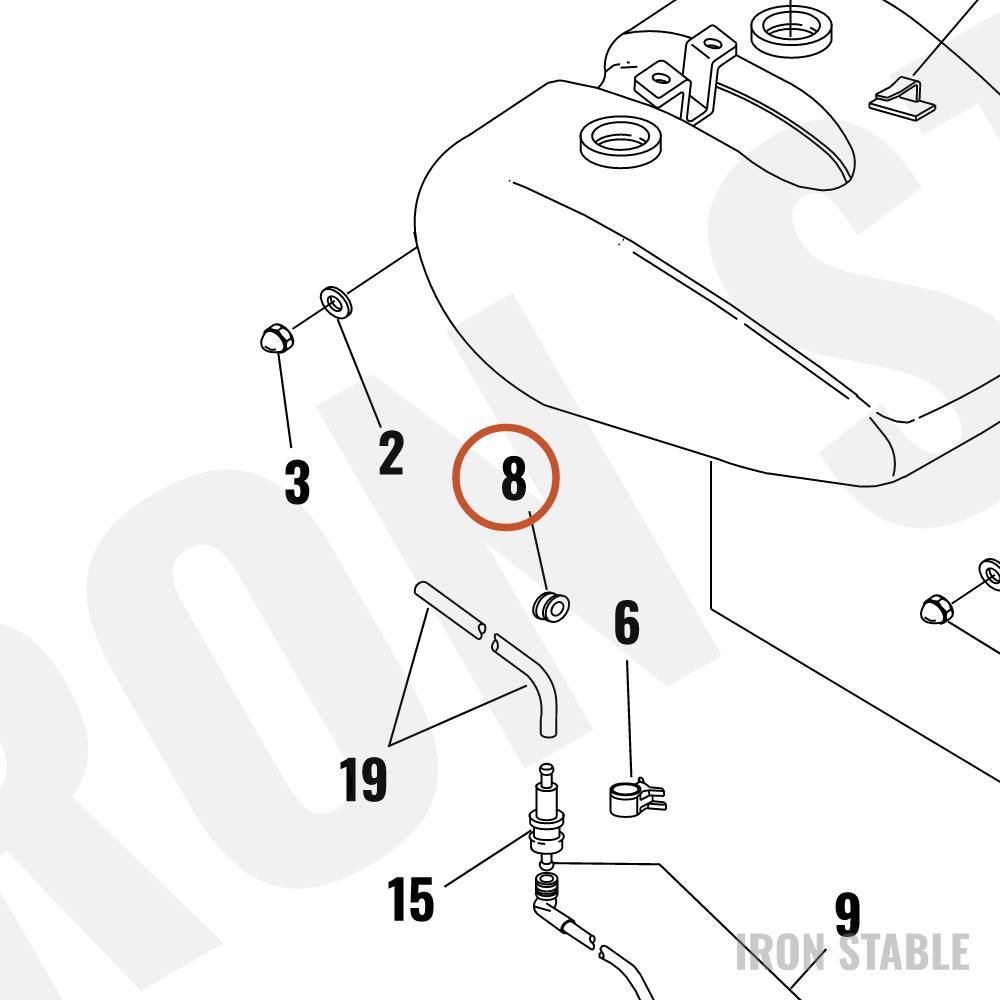Harley-Davidson Grommet