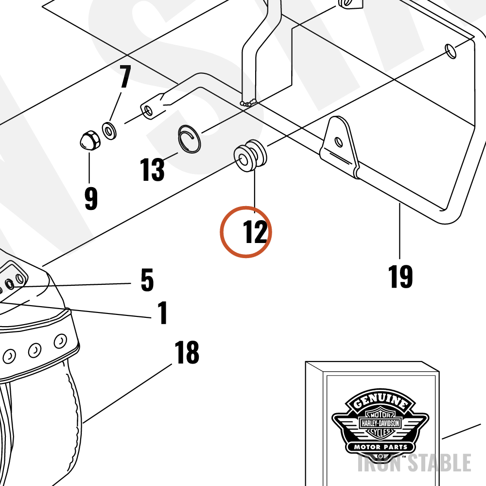 Harley-Davidson Grommet
