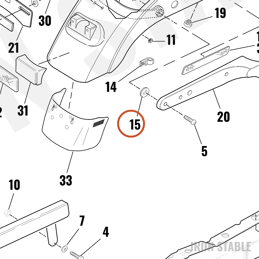 Harley-Davidson Grommet