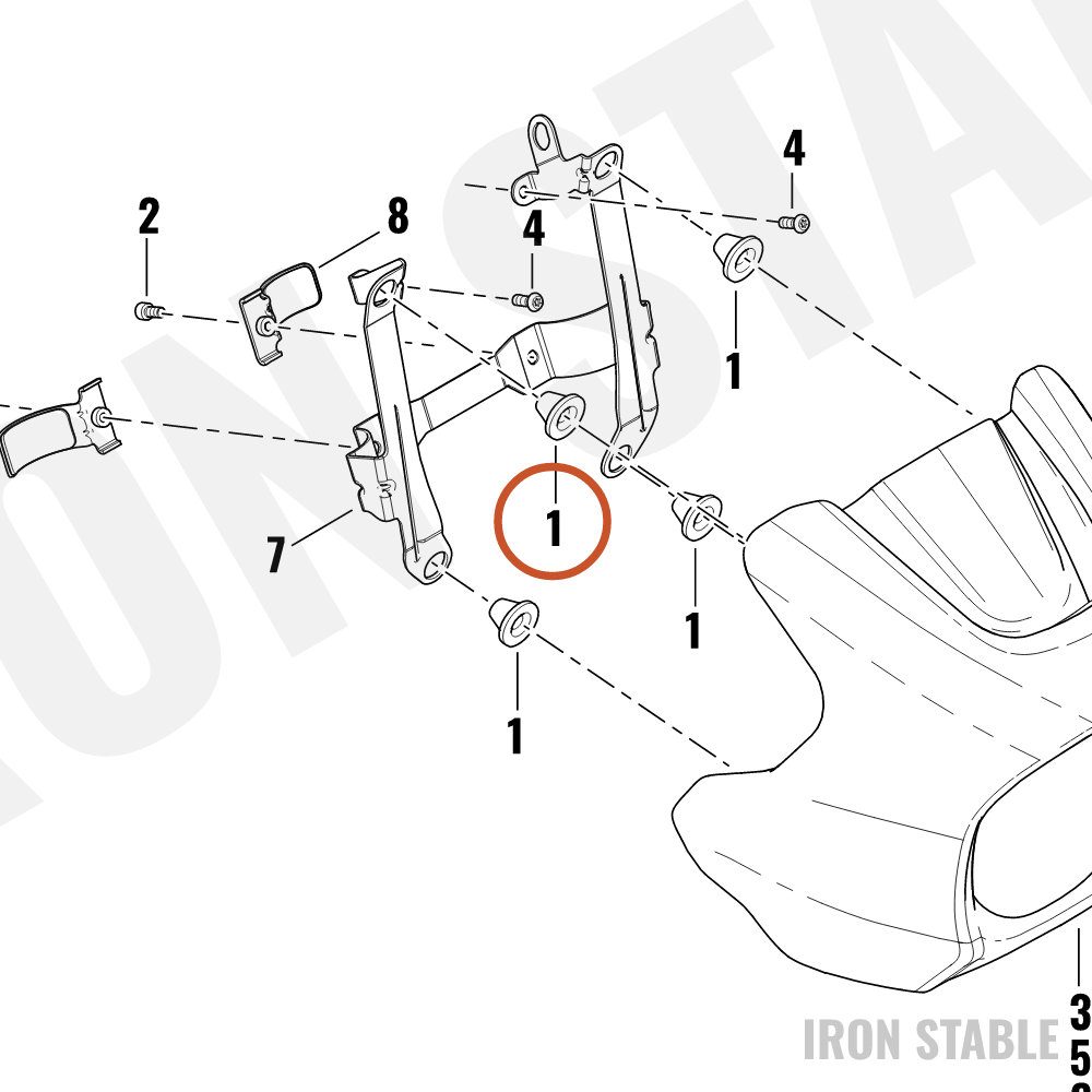 Harley-Davidson Grommet, X
