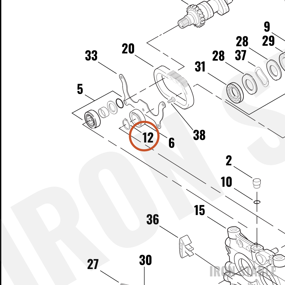 Harley-Davidson Retaining Ring