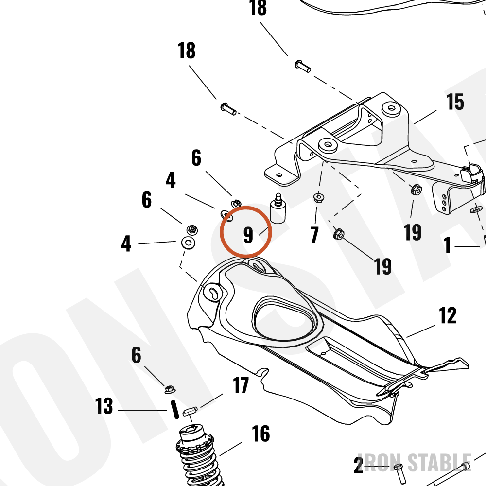 Harley-Davidson Rubber Bumper