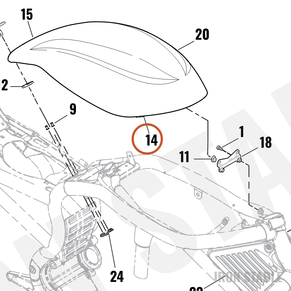 Harley-Davidson Bumper, Airbox