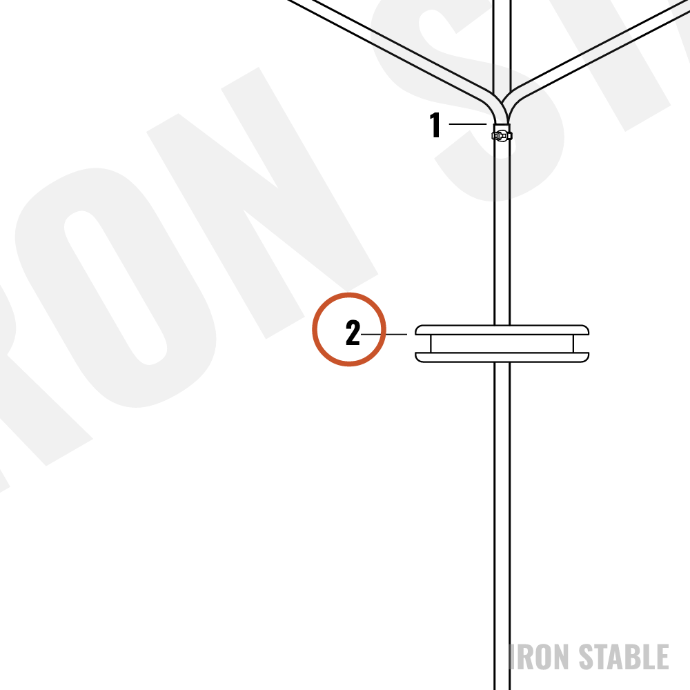 Harley-Davidson Grommet, .44 Inch Id, 2.12 Inc