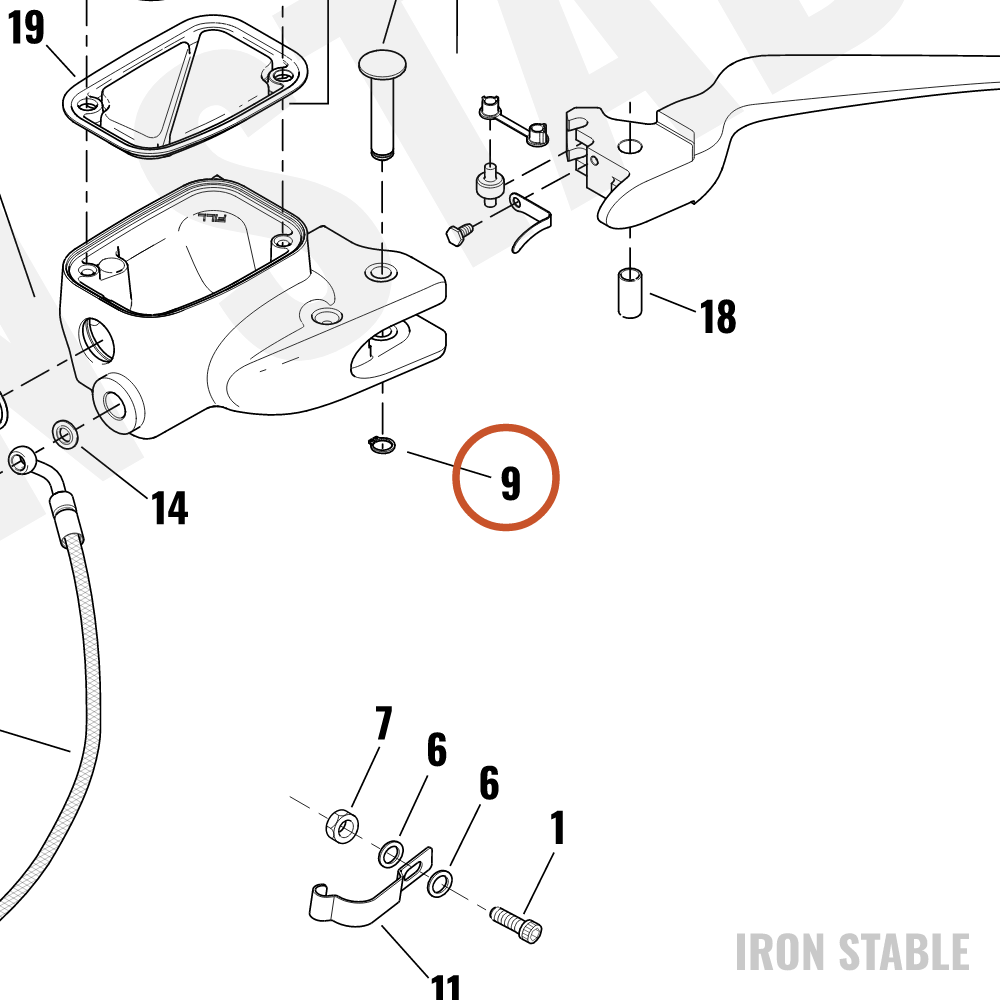 Harley-Davidson Retaining Ring
