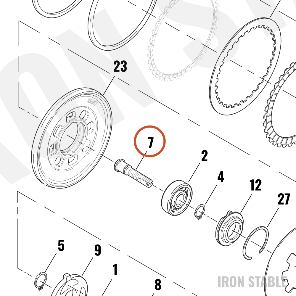 Harley-Davidson Screw, Clutch Adj