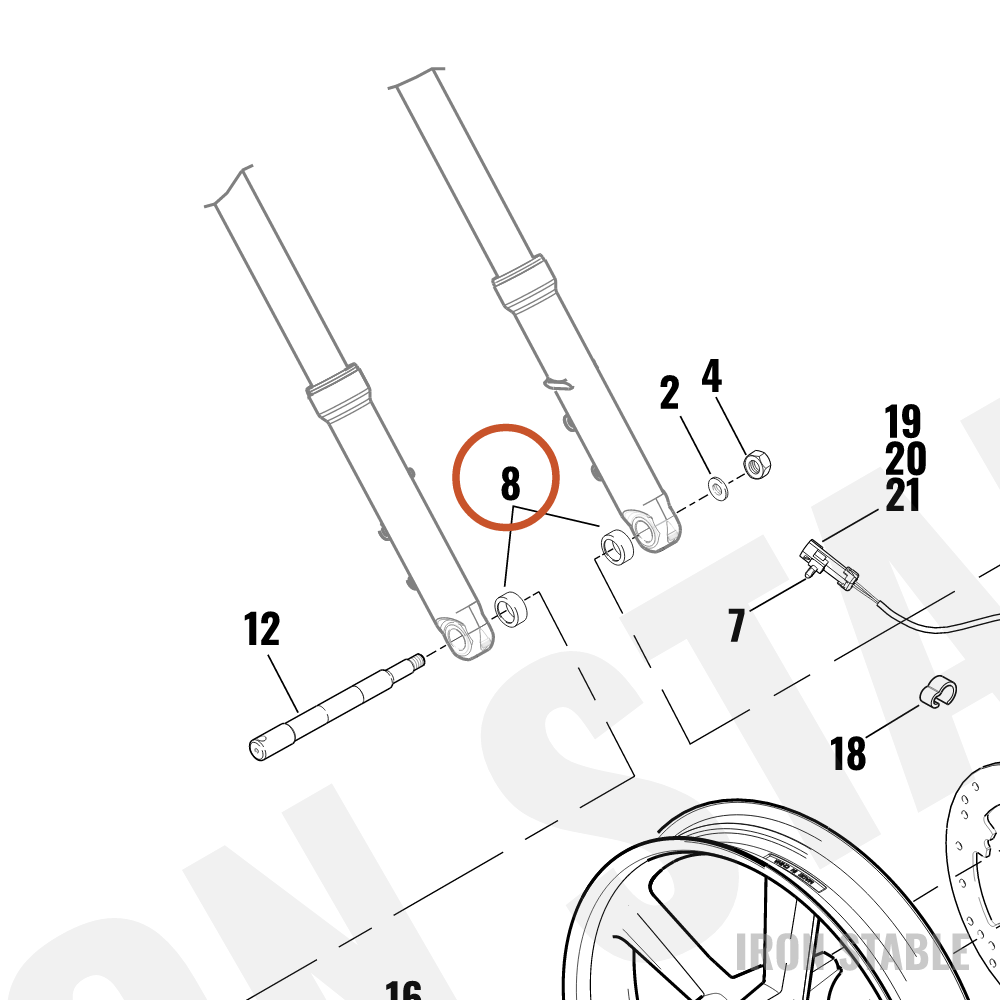 Harley-Davidson Spacer, X