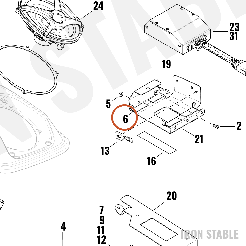 Harley-Davidson Washer, X