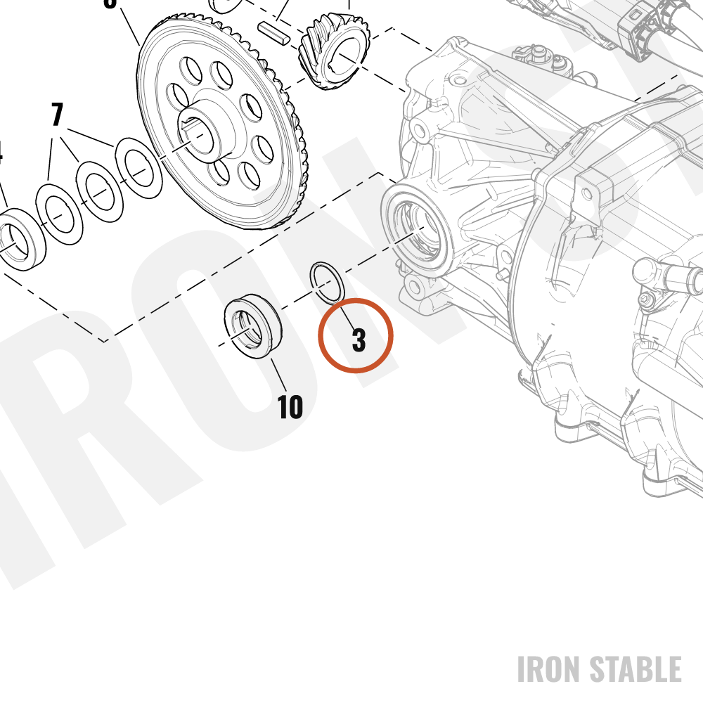 Harley-Davidson O-Ring, Transmission Collar