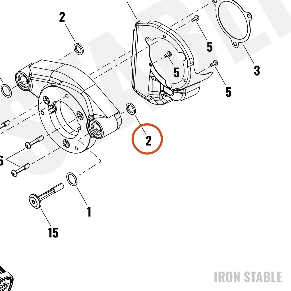 Harley-Davidson O-Ring, Adhesive