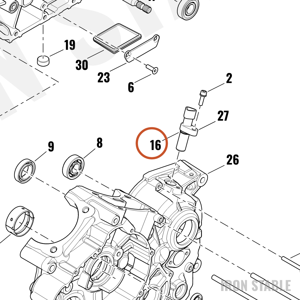 Harley-Davidson O-Ring, Veh Speed Sensor