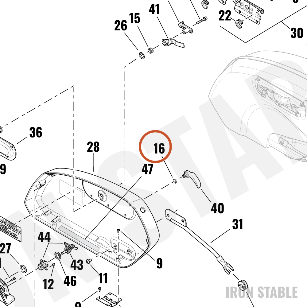 Harley-Davidson O-Ring, 500, Quad Seal