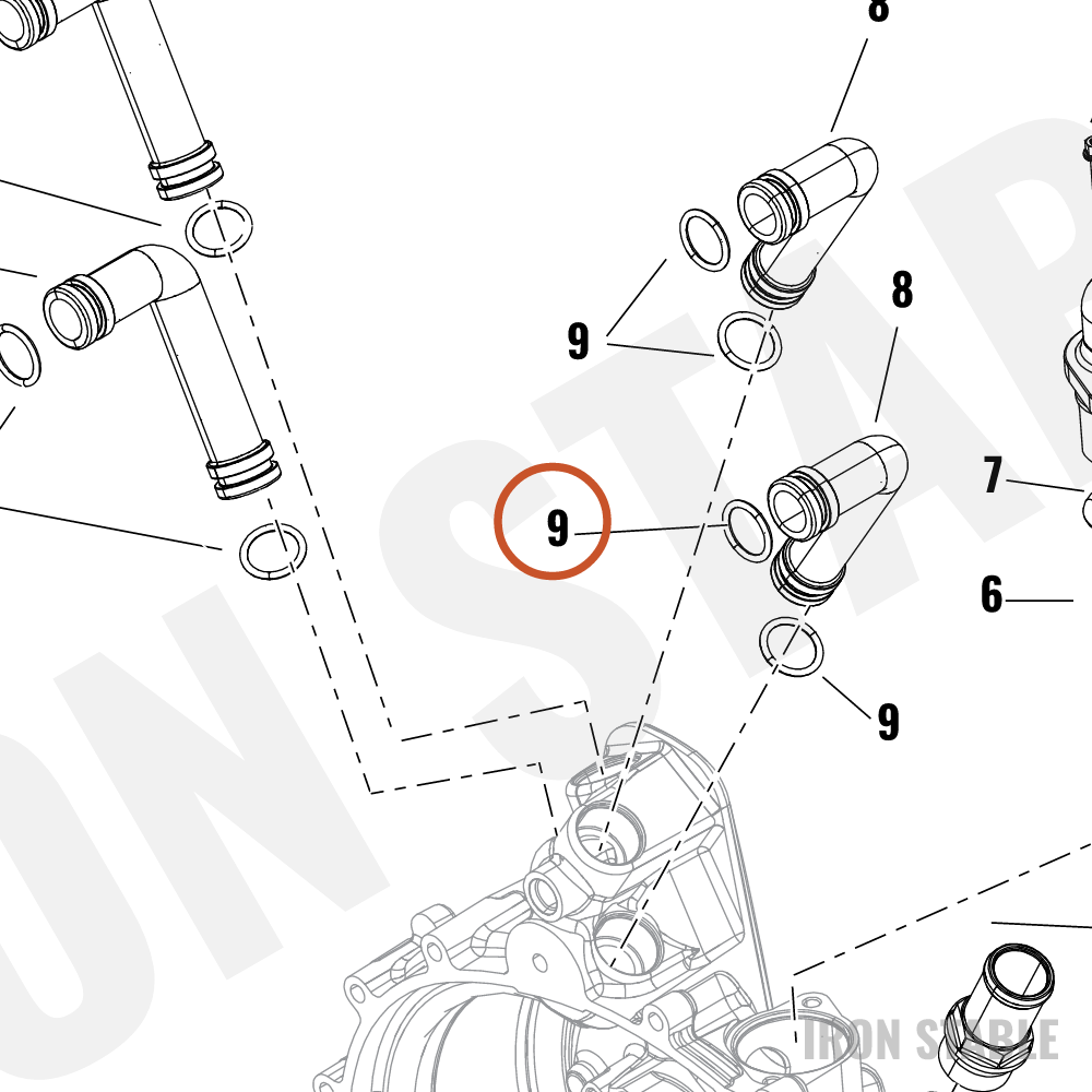 Harley-Davidson O-Ring, Inr Dia 18.72 X 2.62 Mm