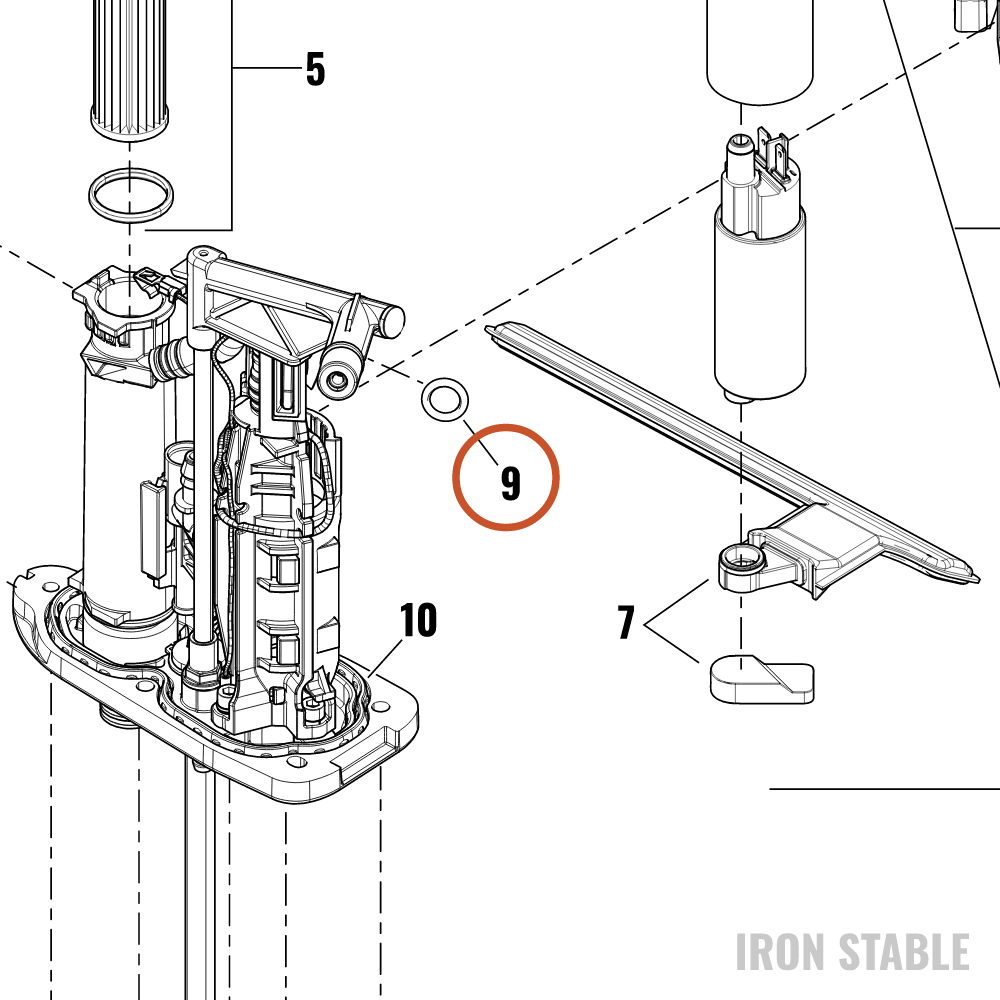 Harley-Davidson O-Ring, Isolator