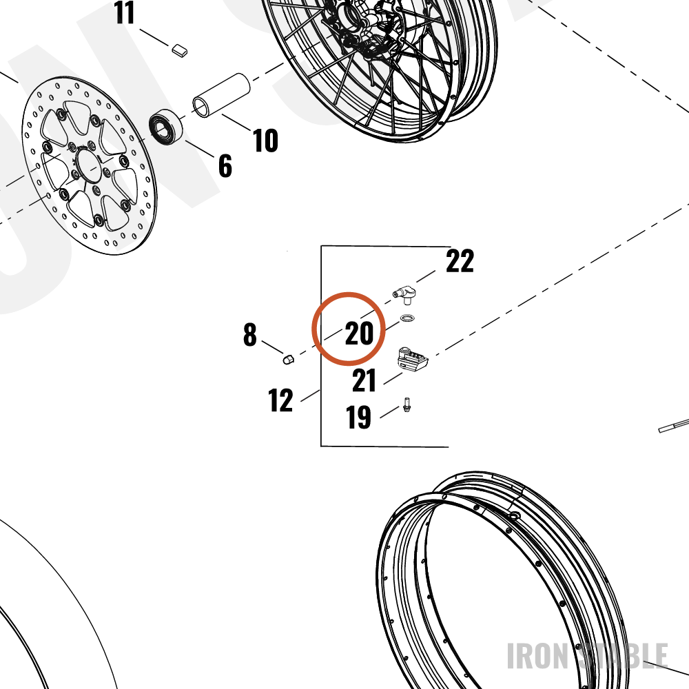 Harley-Davidson O-Ring, Tpms, -112