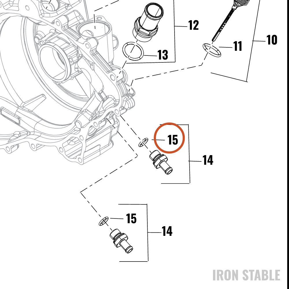 Harley-Davidson O-Ring, Inr Dia 11.3 X 2.2 Mm