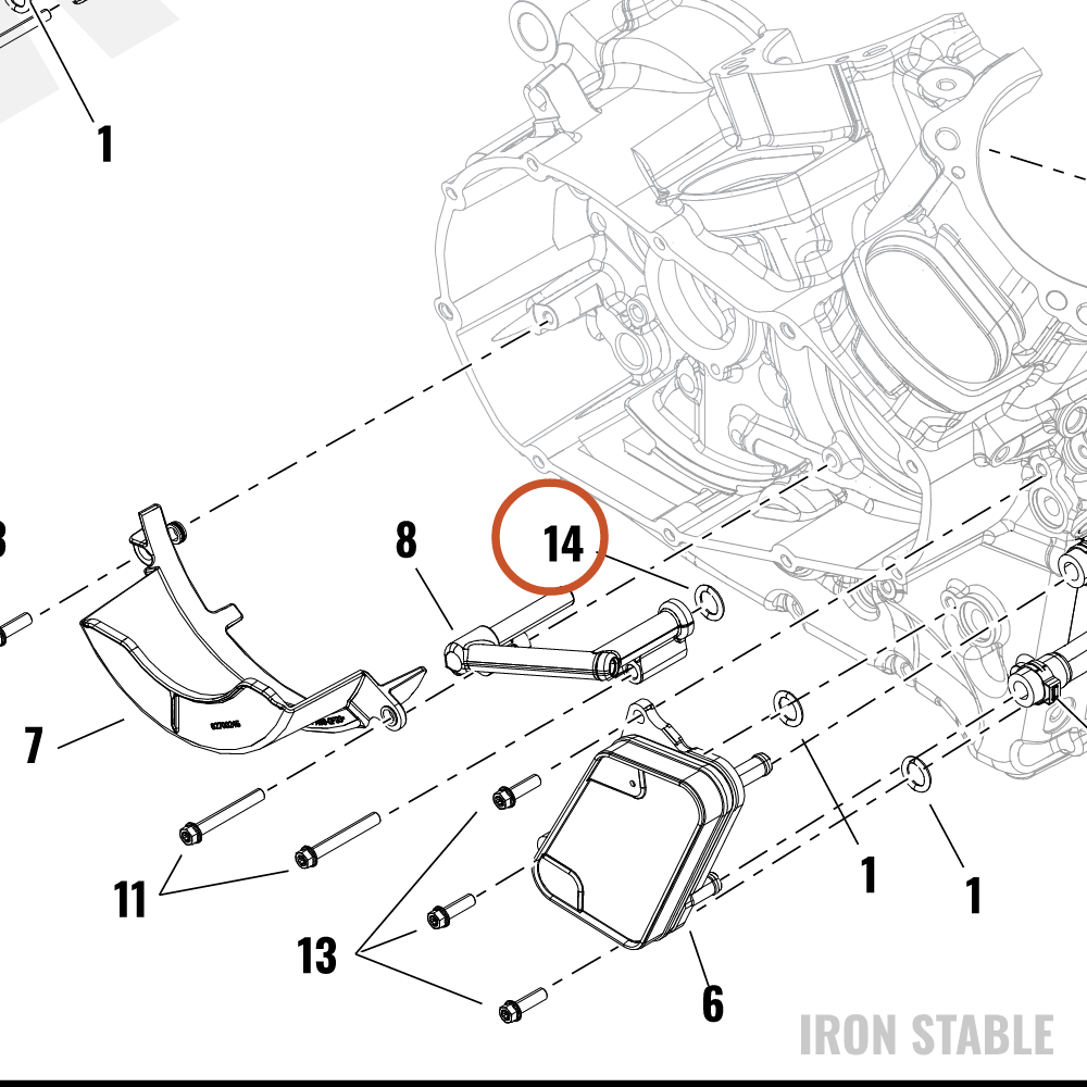 Harley-Davidson O-Ring, Oil Feed Sub-Assembly