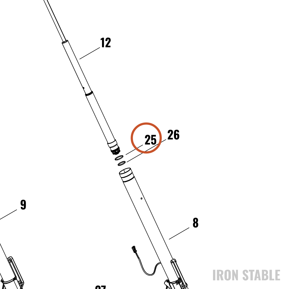 Harley-Davidson O-Ring, Front Fork