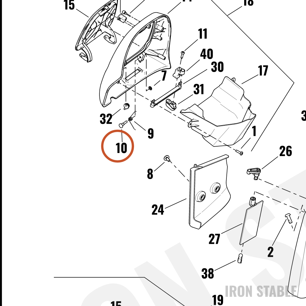 Harley-Davidson Pin, Door Hinge
