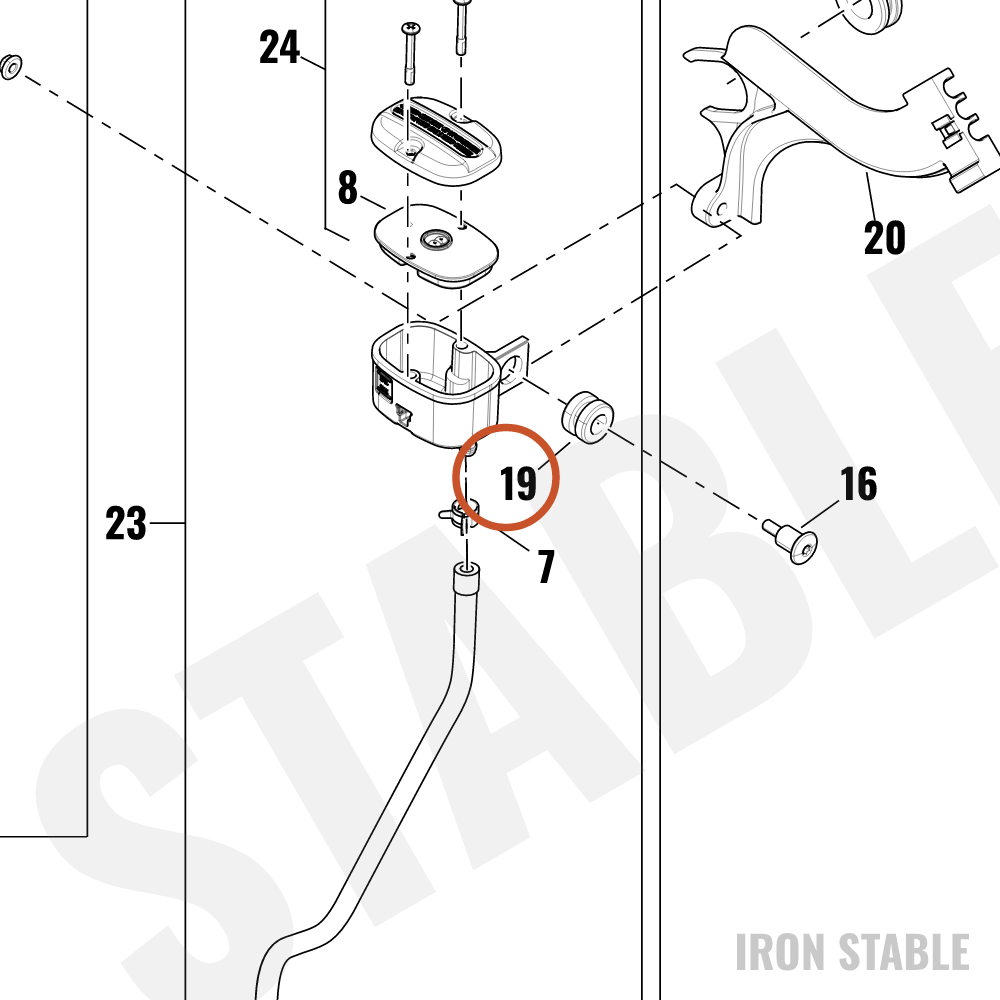Harley-Davidson Grommet, 14mm