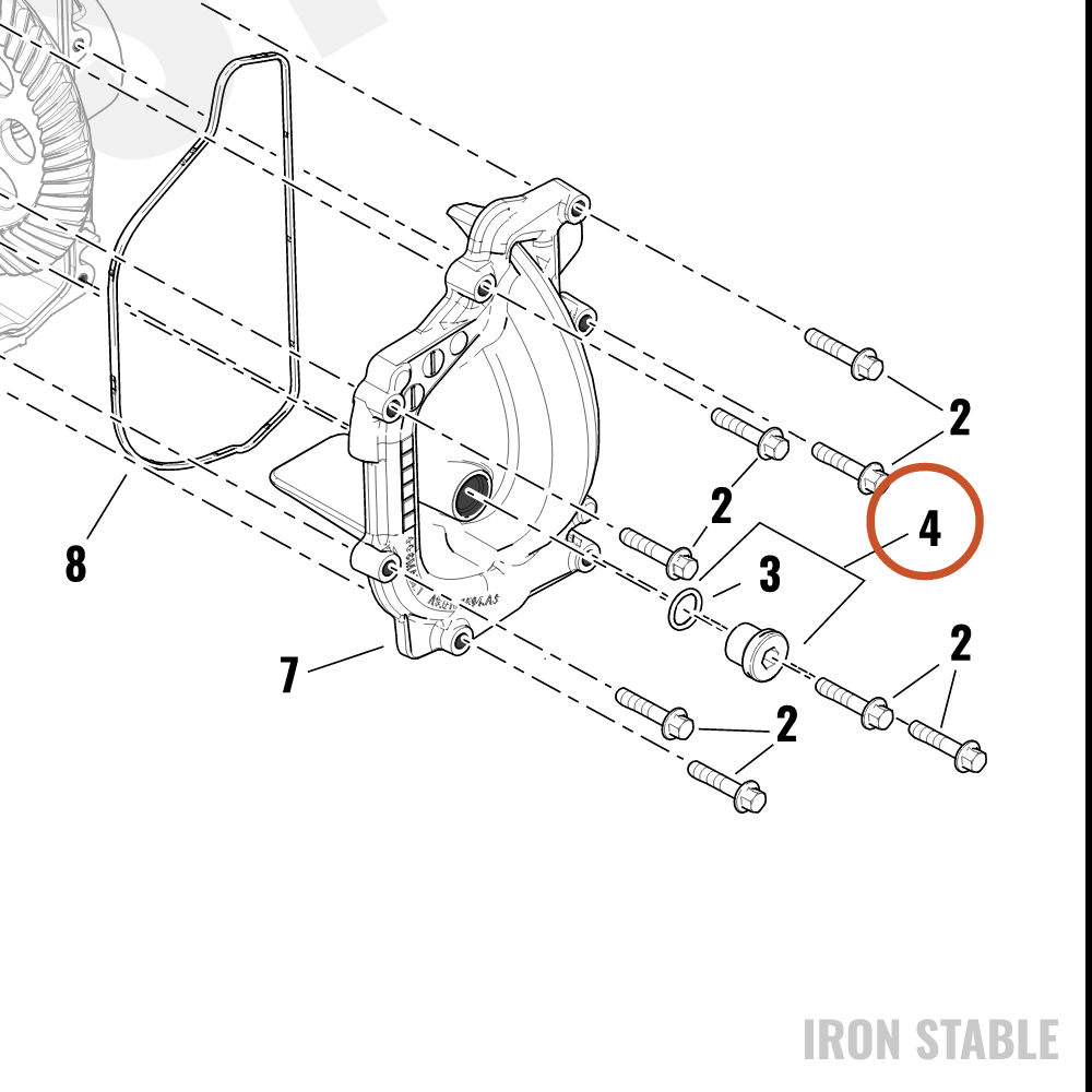 Harley-Davidson Plug, Thd, Xmsn Cover