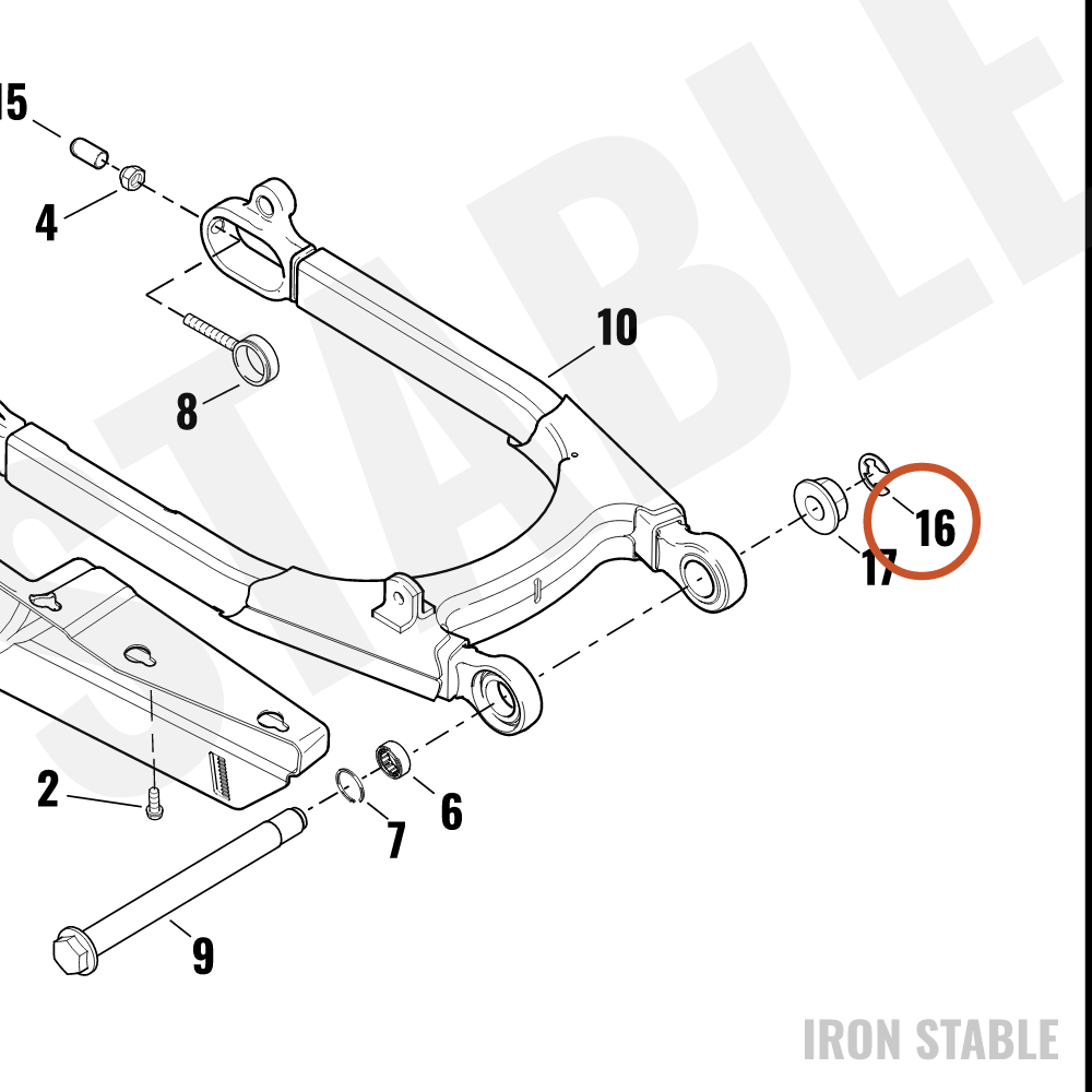 Harley-Davidson Retaining Ring