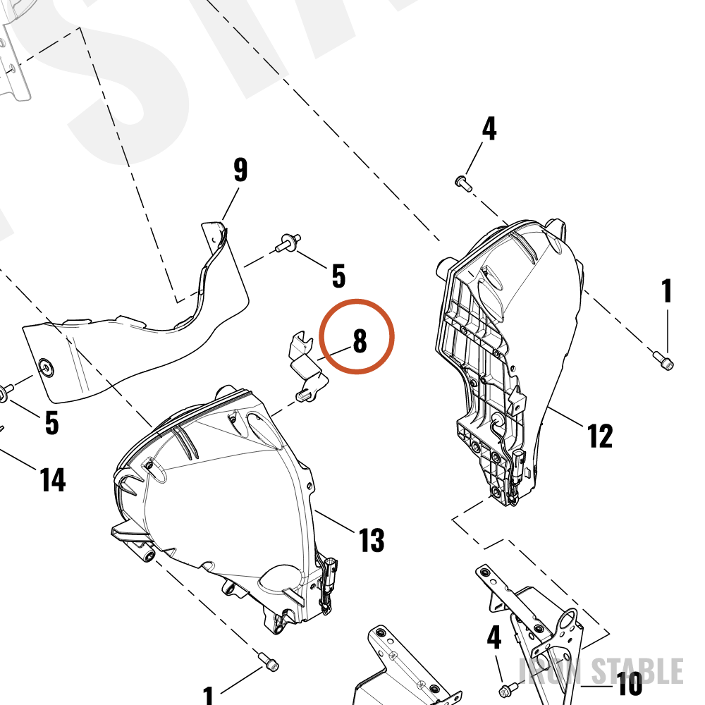 Harley-Davidson Clip, Antenna