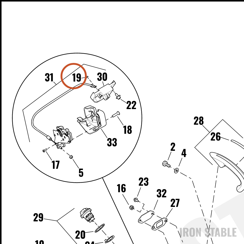 Harley-Davidson Retaining Ring