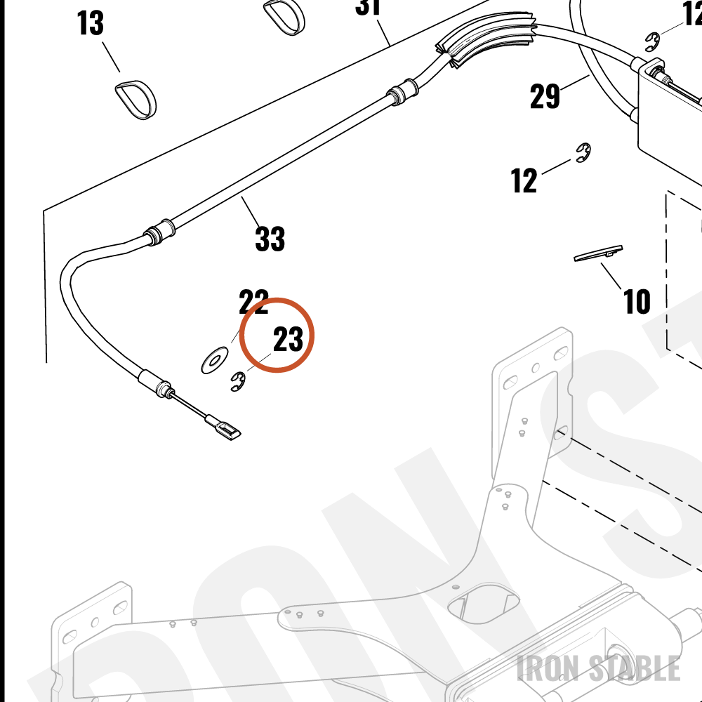 Harley-Davidson Ring, Retg, E-Clip, 9mm