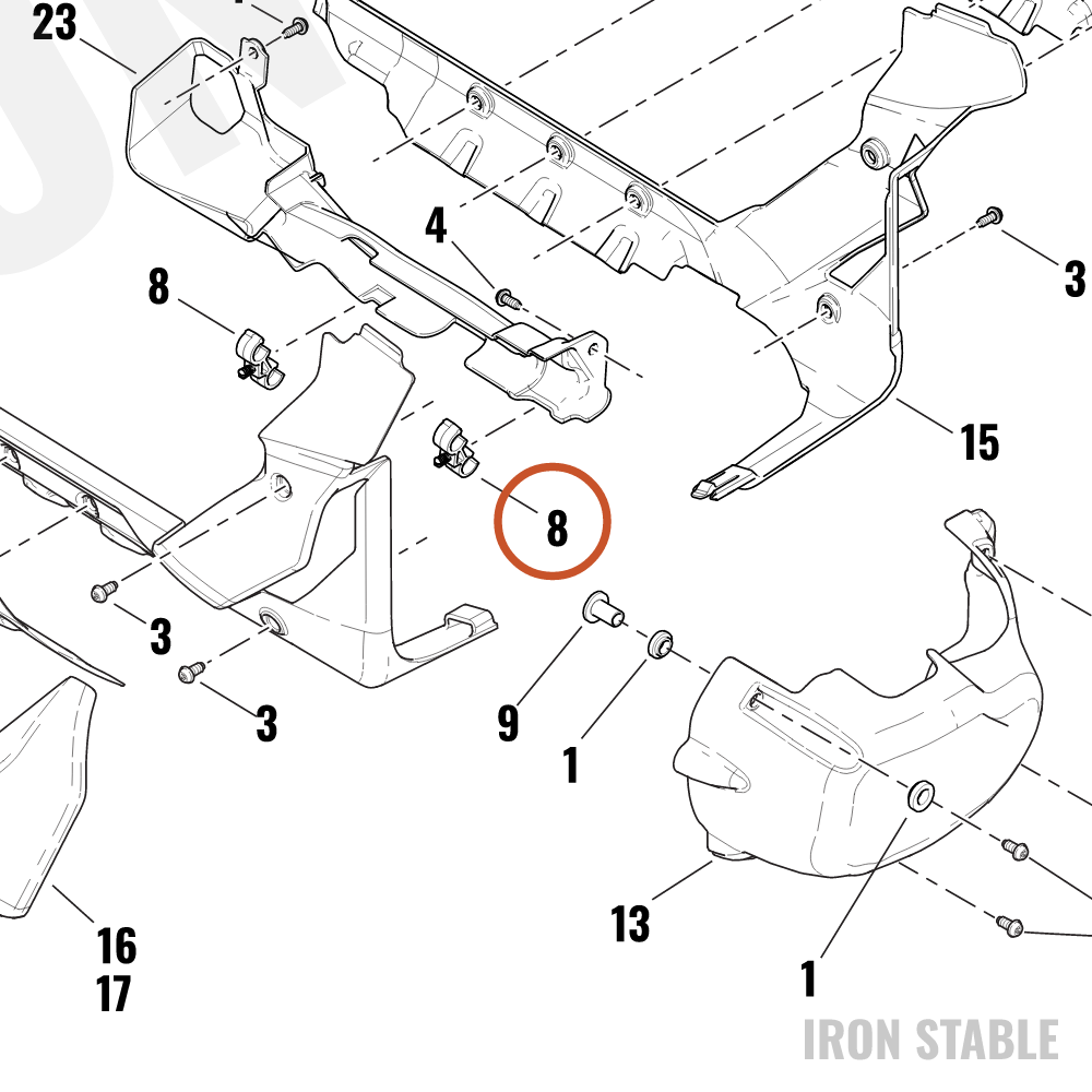 Harley-Davidson Clip, Retg, Xmas, Ev, Hv Cover