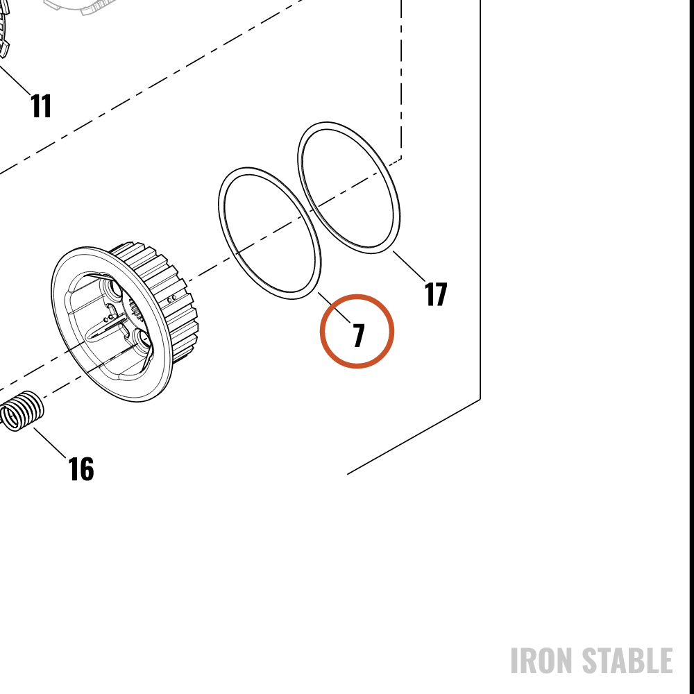 Harley-Davidson Seat, Judder Spring