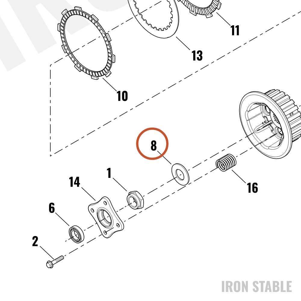 Harley-Davidson Disc Spring