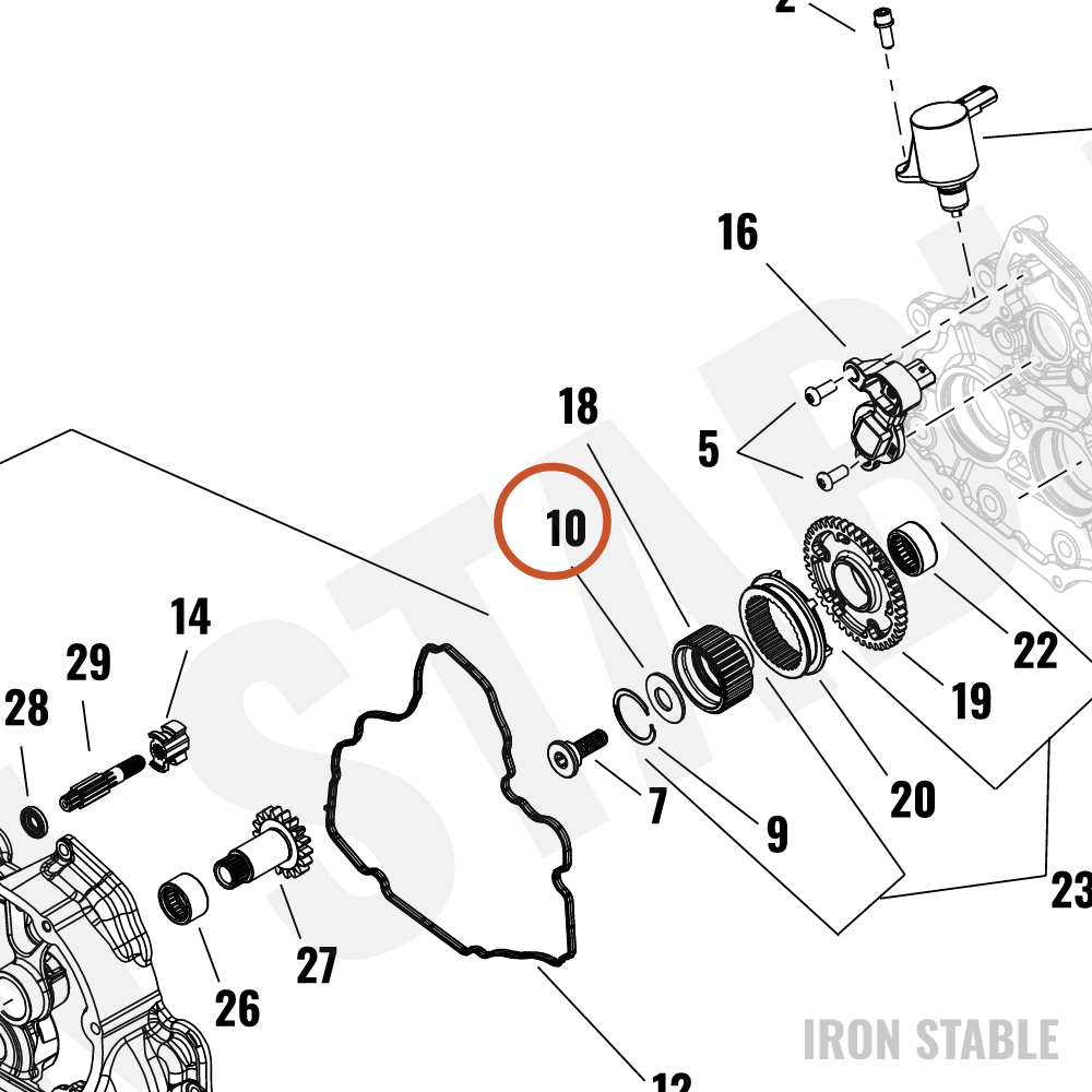 Harley-Davidson Washer, Sprg, Belleville