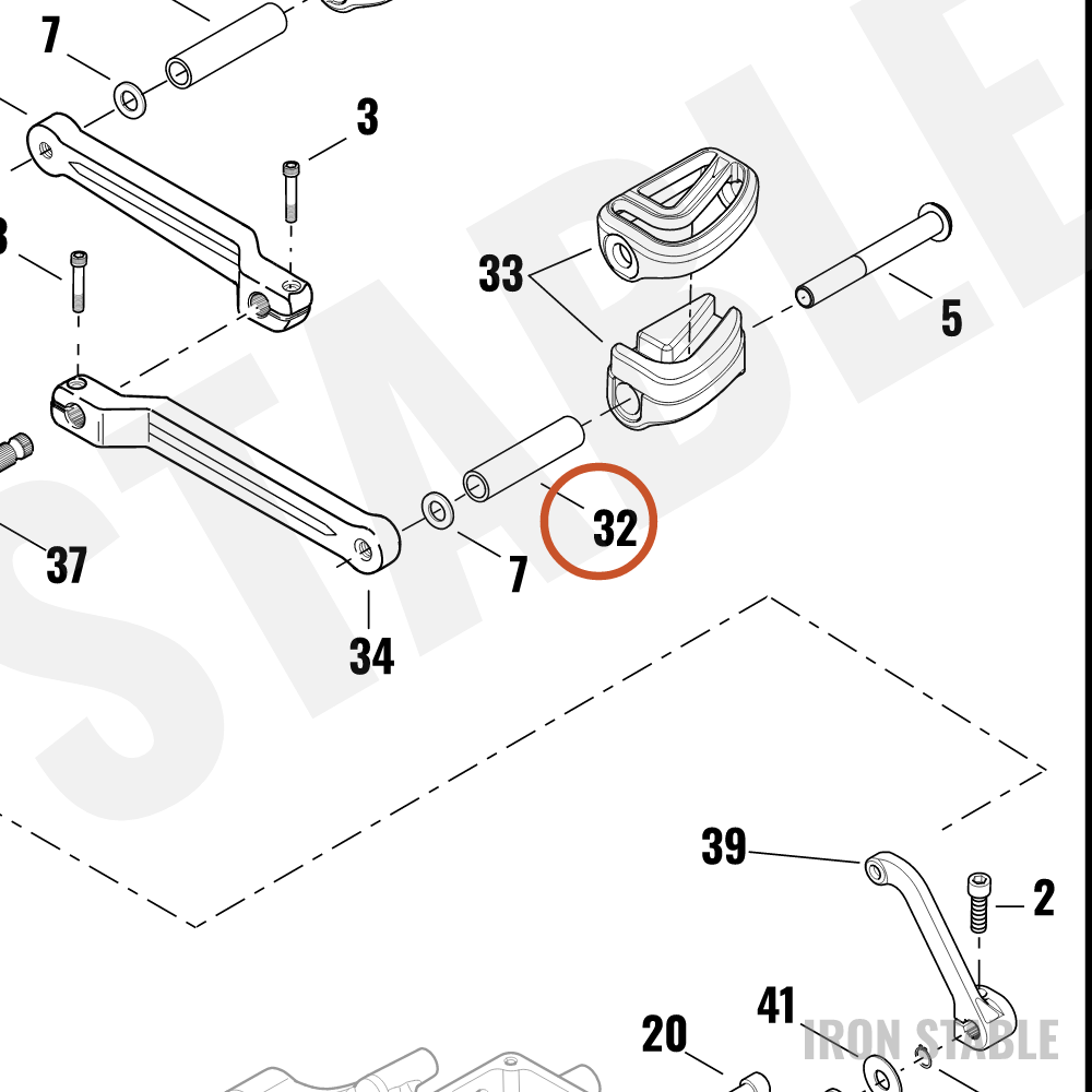 Harley-Davidson Spacer