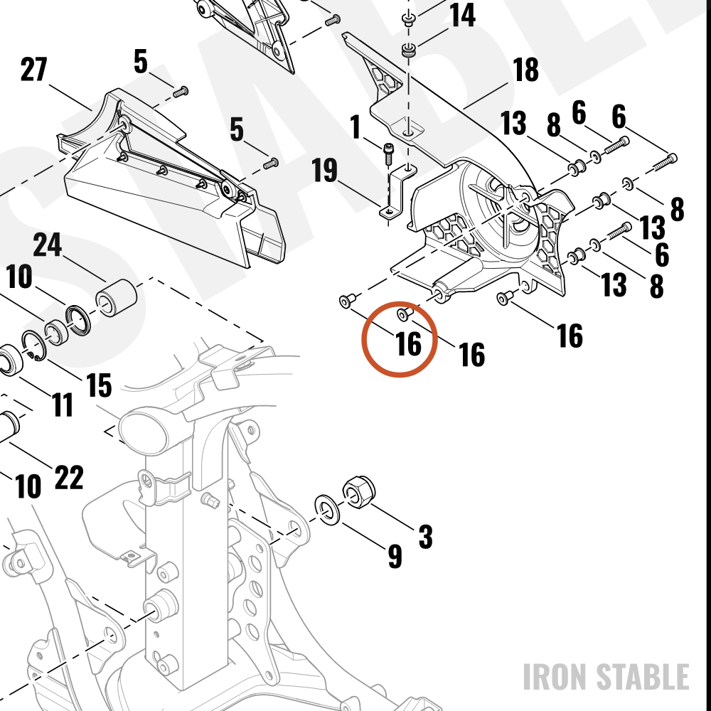 Harley-Davidson Spacer, X