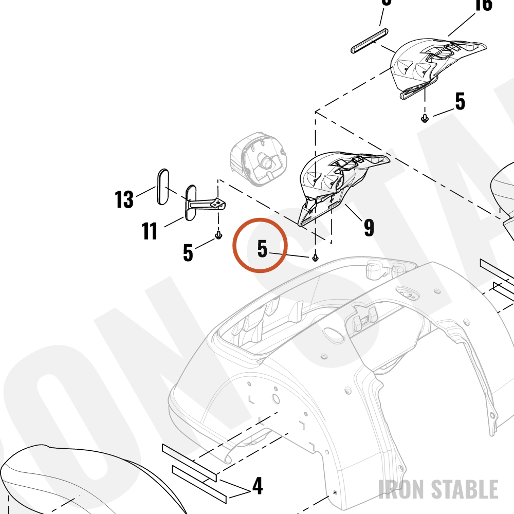 Harley-Davidson Hardware, Misc, X