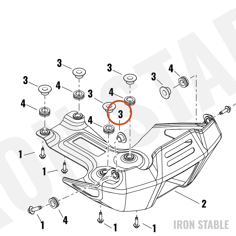 Harley-Davidson Hardware, Misc, Com Limiter, 13.6mm Od