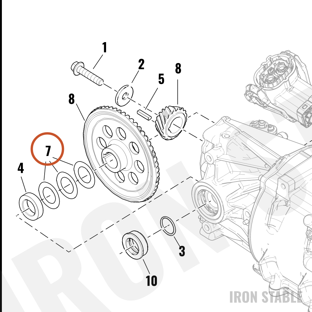 Harley-Davidson Hardware, Misc, Shim, .008 In.