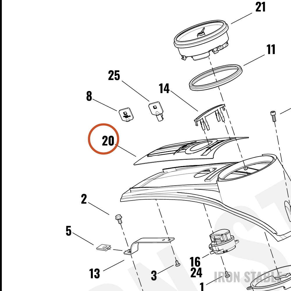 Harley-Davidson Insert, Console