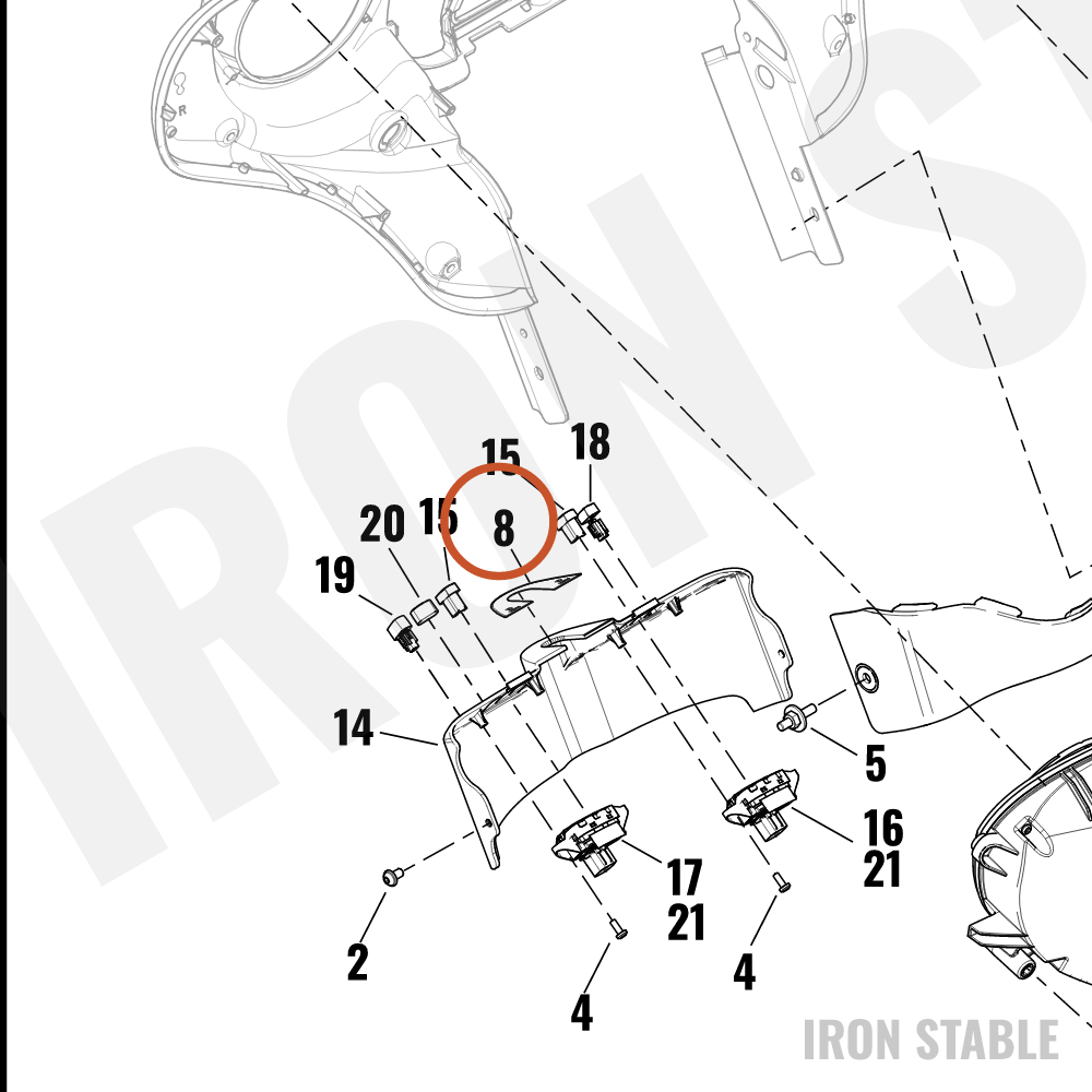 Harley-Davidson Medallion, Fork Lock