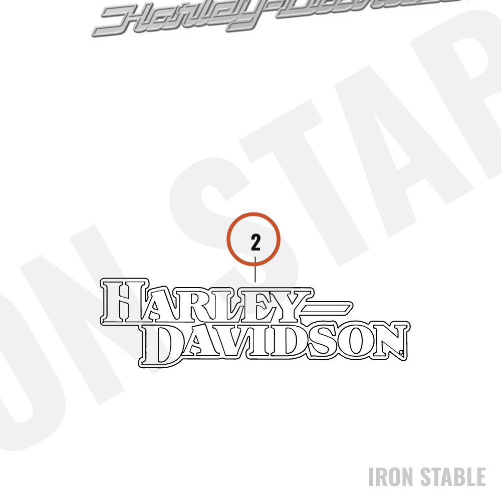 Harley-Davidson Medallion, Rh